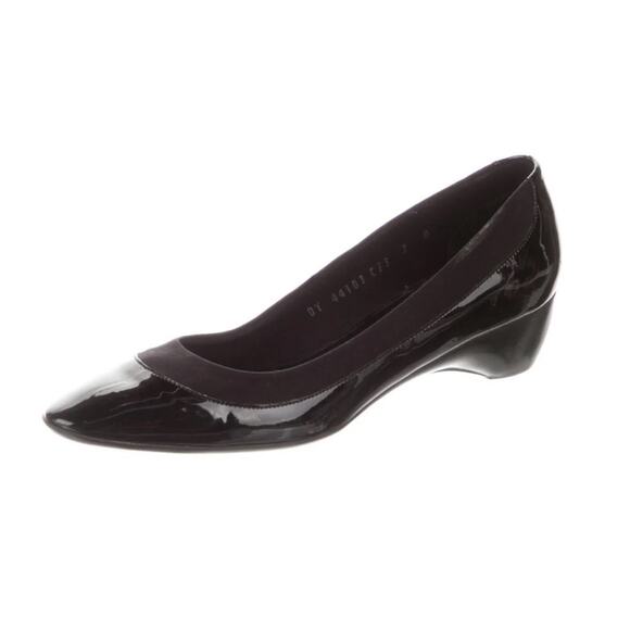 Salvatore Ferragamo Black Wedges - Picture 2 of 8
